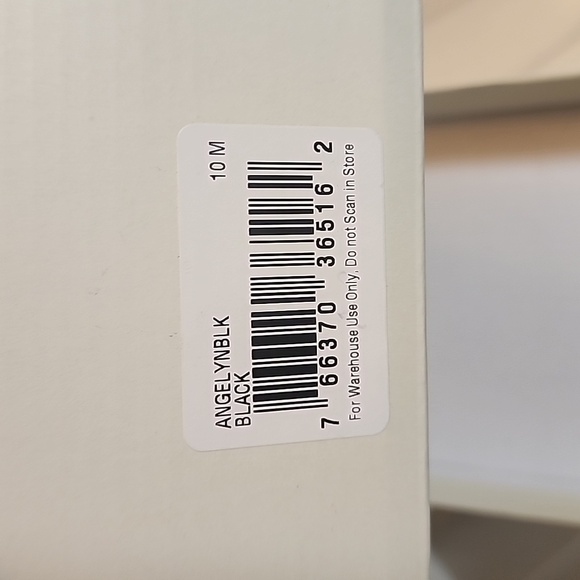 Style&Co Angelyn Flat Black SZ10 NIB - Picture 5 of 7